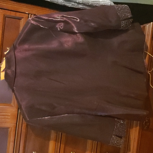 Alex Evenings purple jacket and cami set - Picture 4 of 6